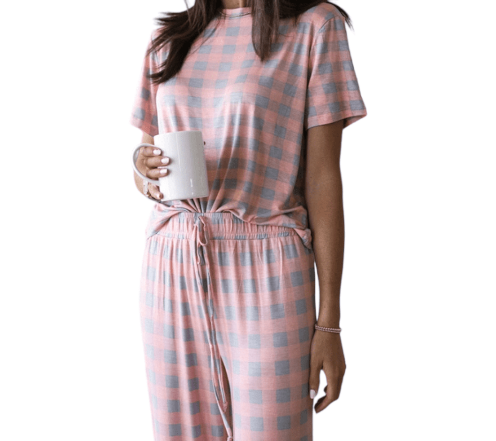 women's casual two-piece pants pajamas set