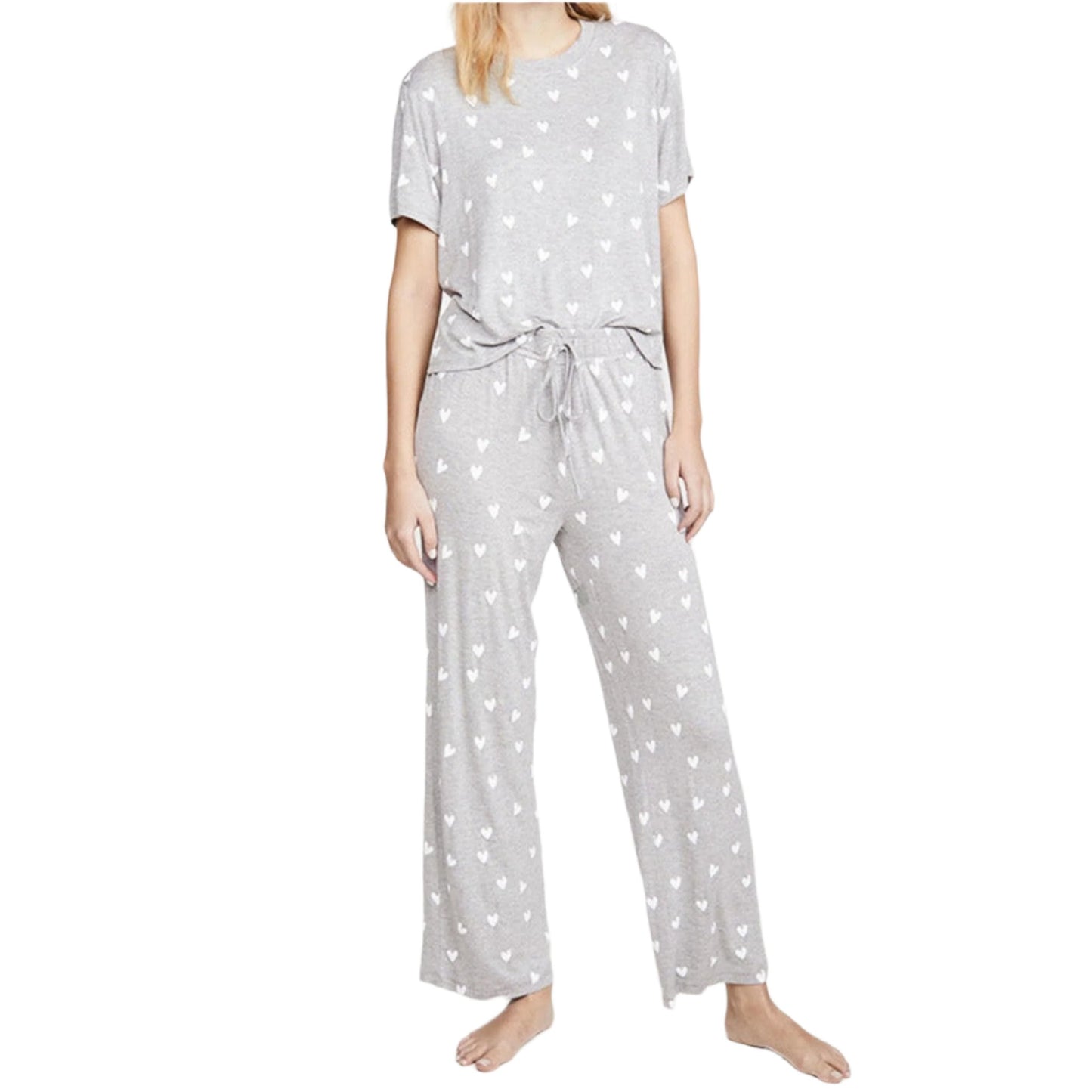 women's casual two-piece pants pajamas set